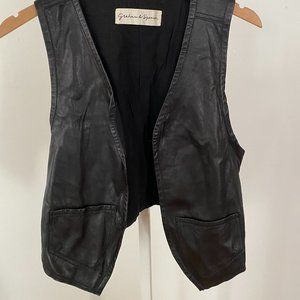 Graham & Spencer Leather Vest L